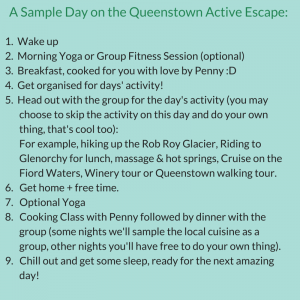 Queenstown Active Escape Sample Day