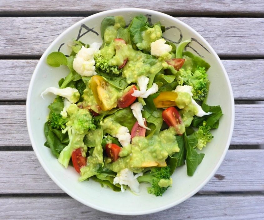 Creamy Avocado Salad Dressing - PB Lifestyles