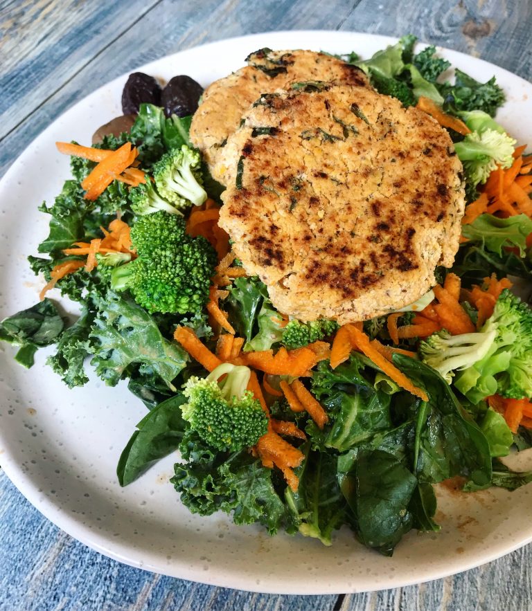 High Protein Veggie Patties [Vegan, GF] Penny Benjamin