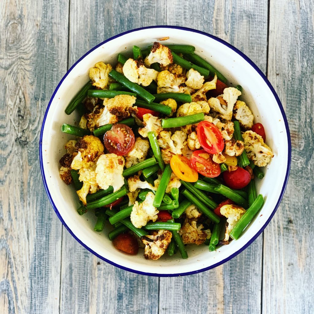 Roast Cauliflower & Green Bean Salad Penny Benjamin