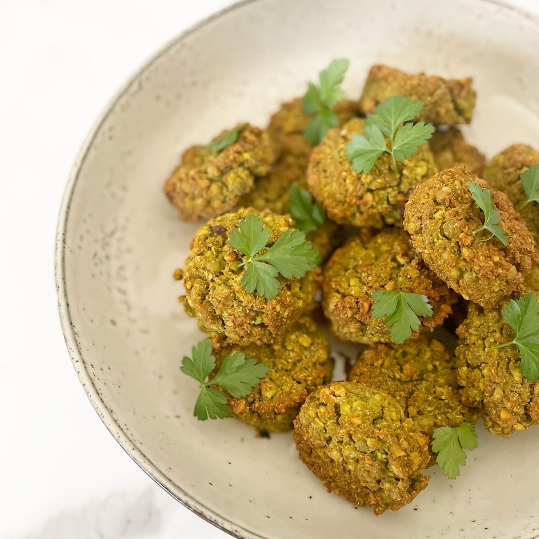 Split Pea Falafels 2 Ingredients And Vegan Penny Benjamin